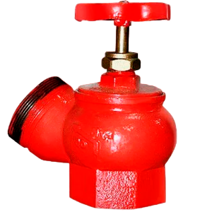Фото 14 - Клапан пожарный (кран) КПЧ 65-1 чугунный 125° муфта - цапка.