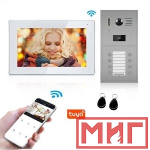 Фото 29 - Видеодомофон для квартир с WiFi и Tuya.